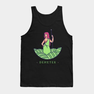 Demeter Greek Mythology Tank Top